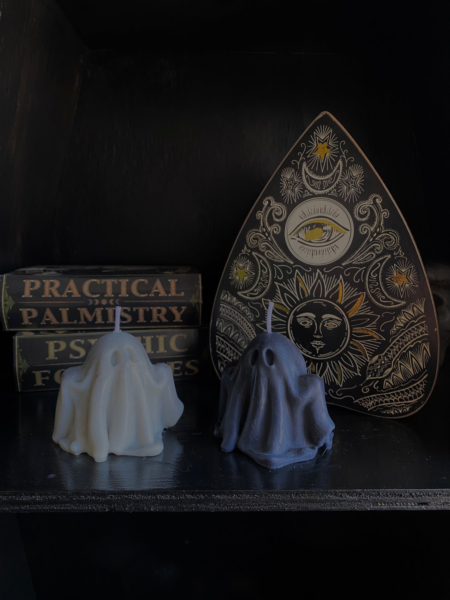 Ghost Candle | Halloween Goth Decor