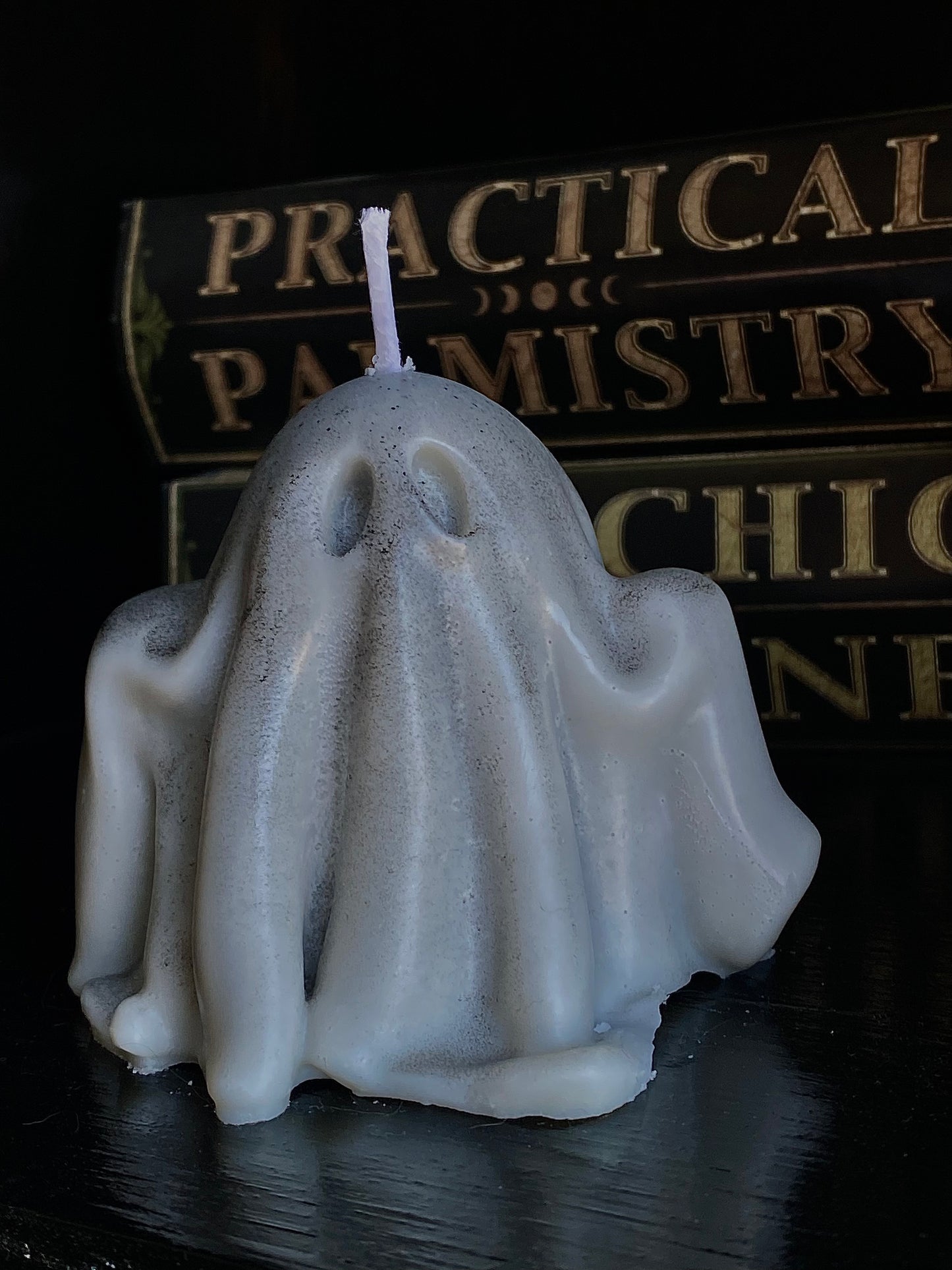 Ghost Candle | Halloween Goth Decor